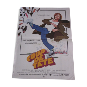 Affiche du film Coup de tête