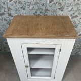 Renovated Art Deco glass sideboard