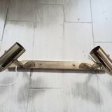 Applique 2 spots dorée années 70