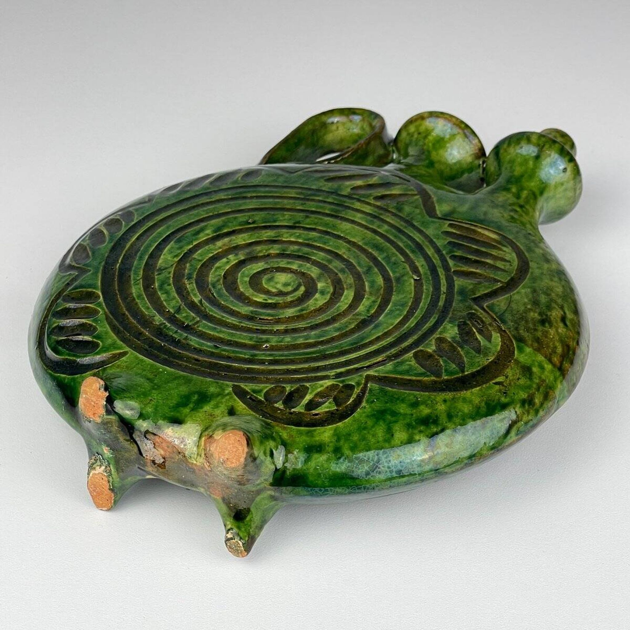 Vintage ceramic bottle by Velimir Dordevic, 1970s