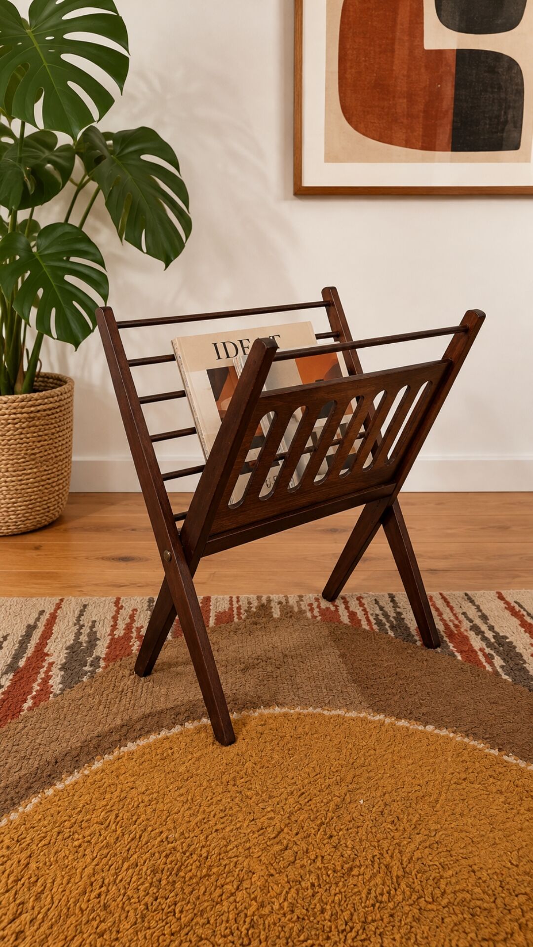 Magazine rack cees braakman for pastoe vintage