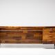 Rare large jacaranda executive desk by Jorge Zalszupin, L’Atelier São Paulo 1960