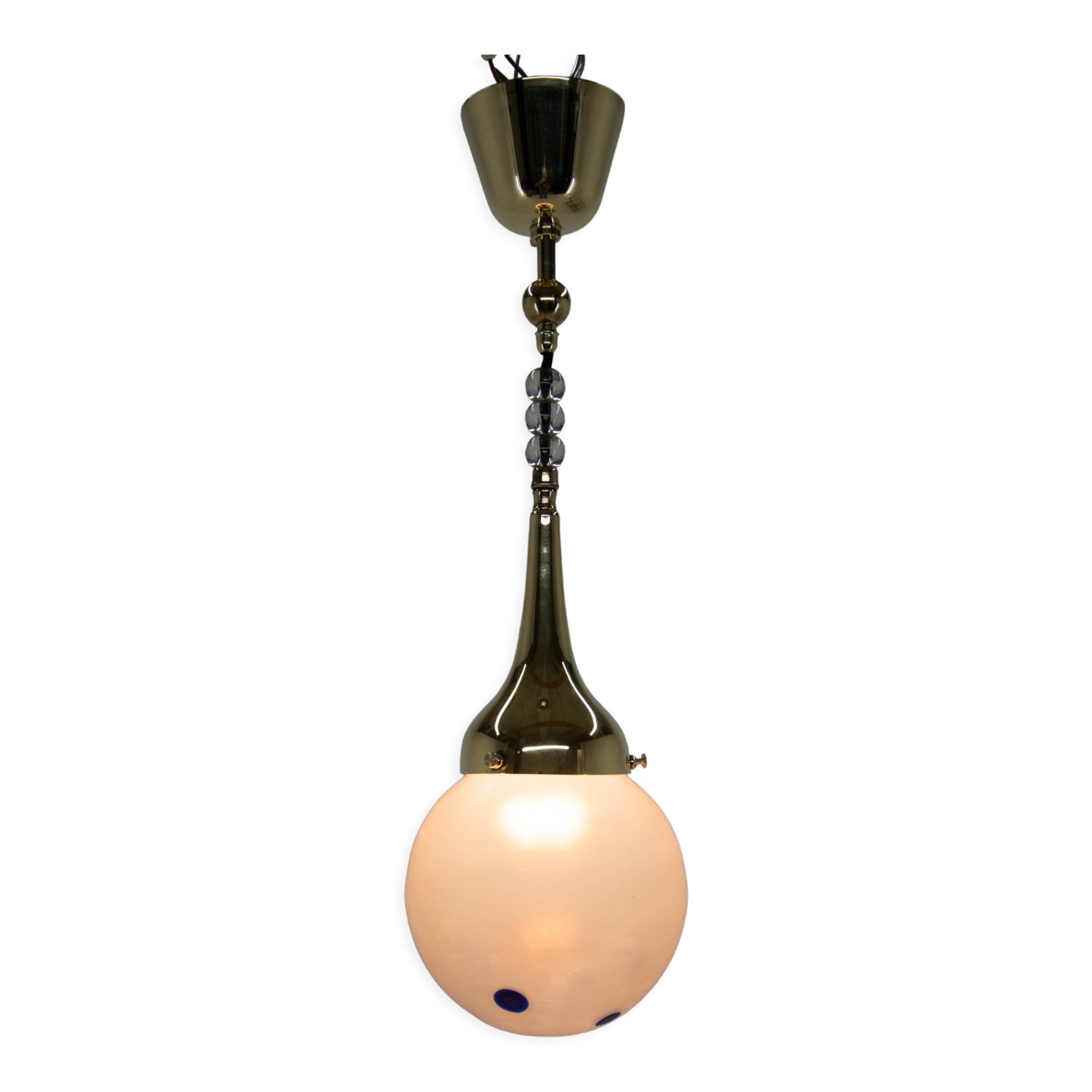 Art nouveau pendant lamp, 1920s