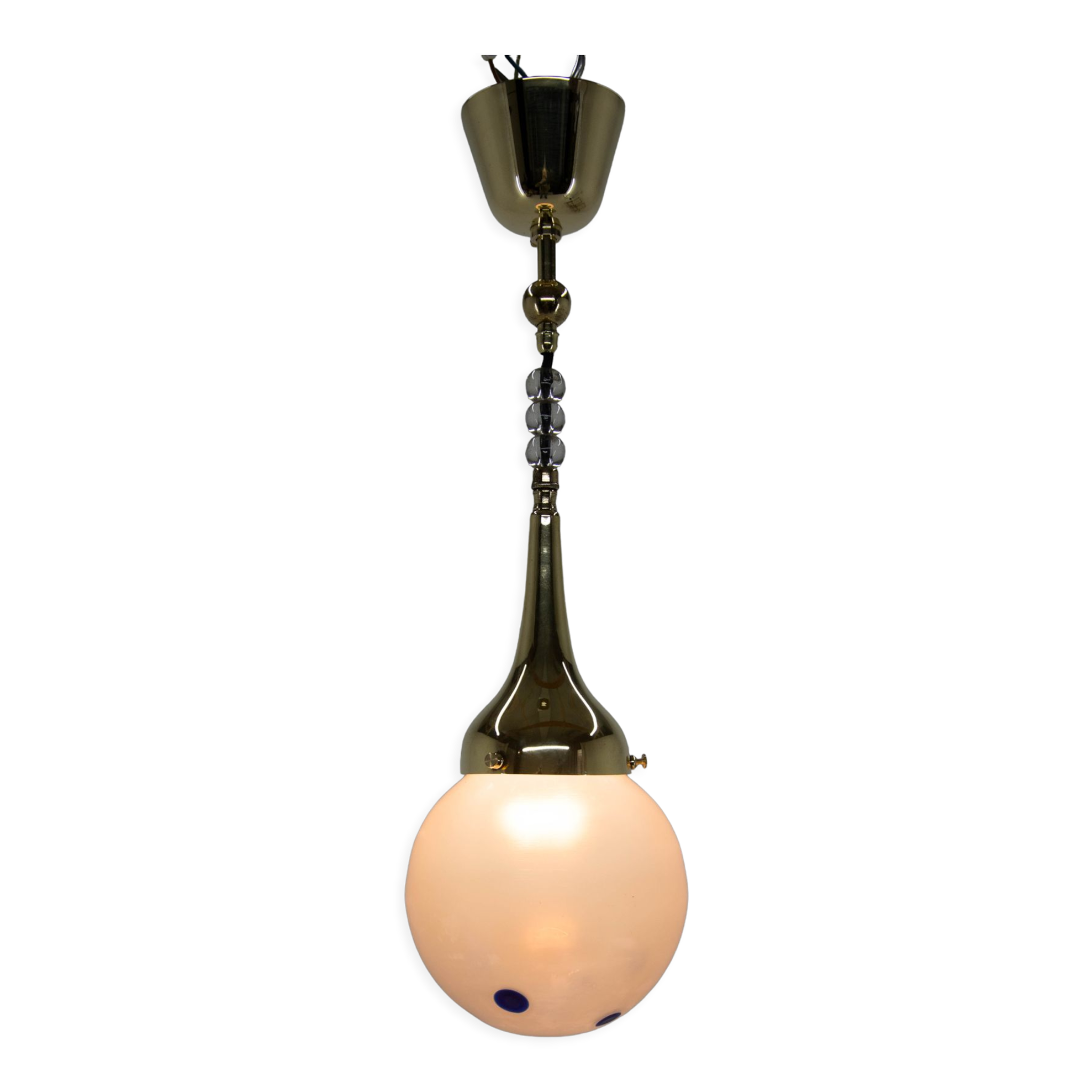 Art nouveau pendant lamp, 1920s