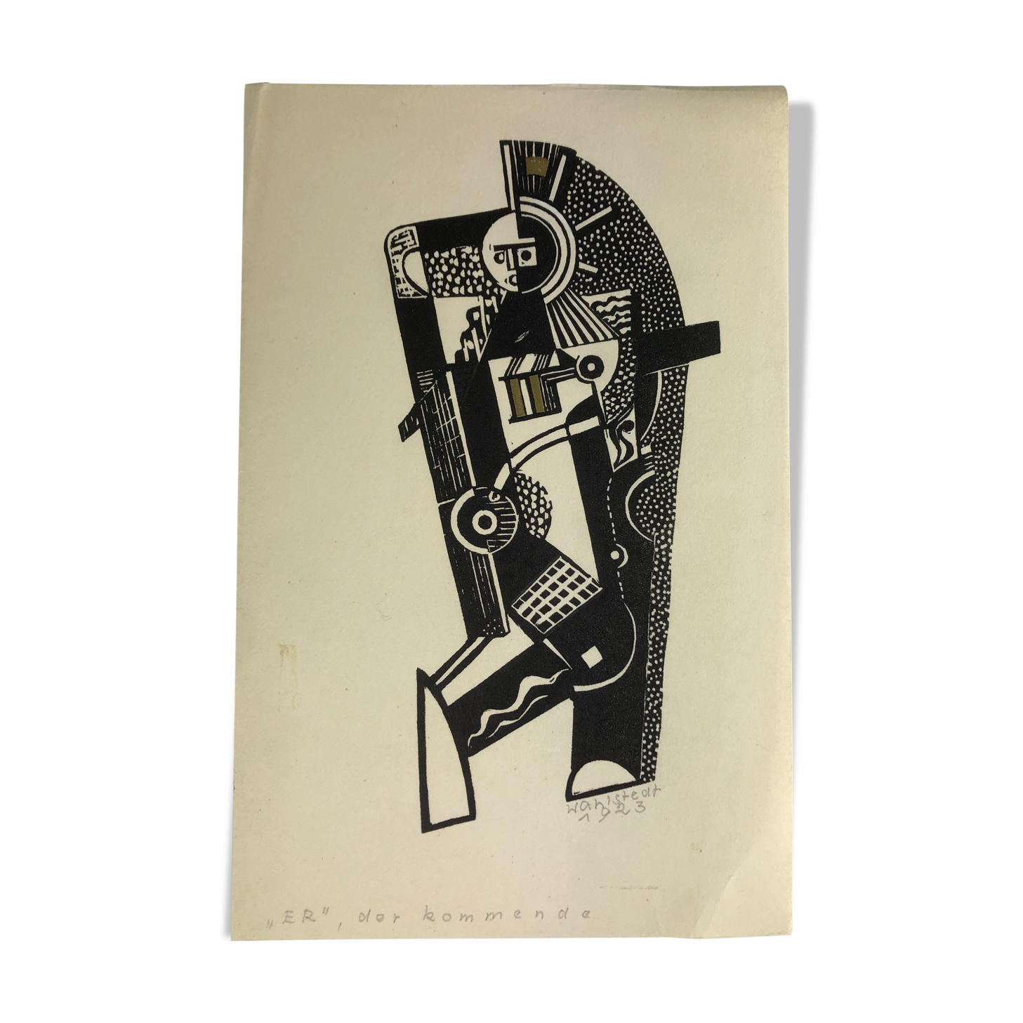 Walter Wahlstedt: "ER, der kommende" (Der Sturm) 1923