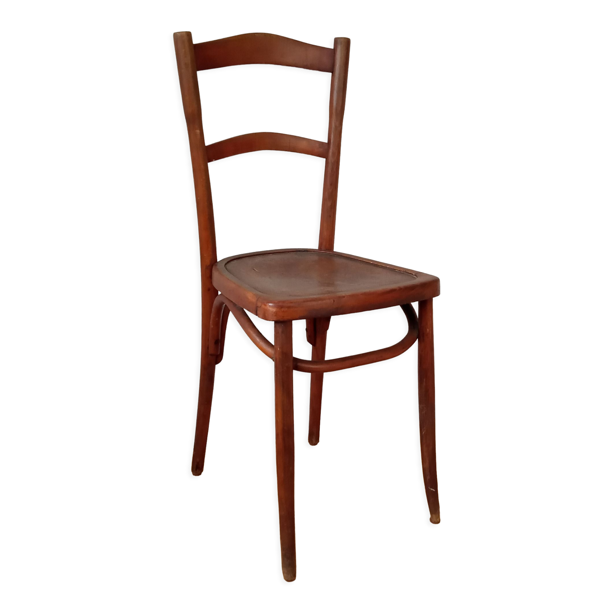 Art-nouveau bistro chair in bentwood