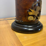 Lamp with printing roller