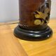 Lamp with printing roller