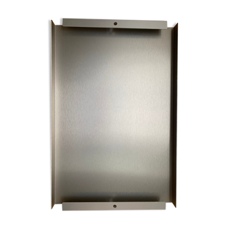 Plateau en aluminium brossé Maud supplies