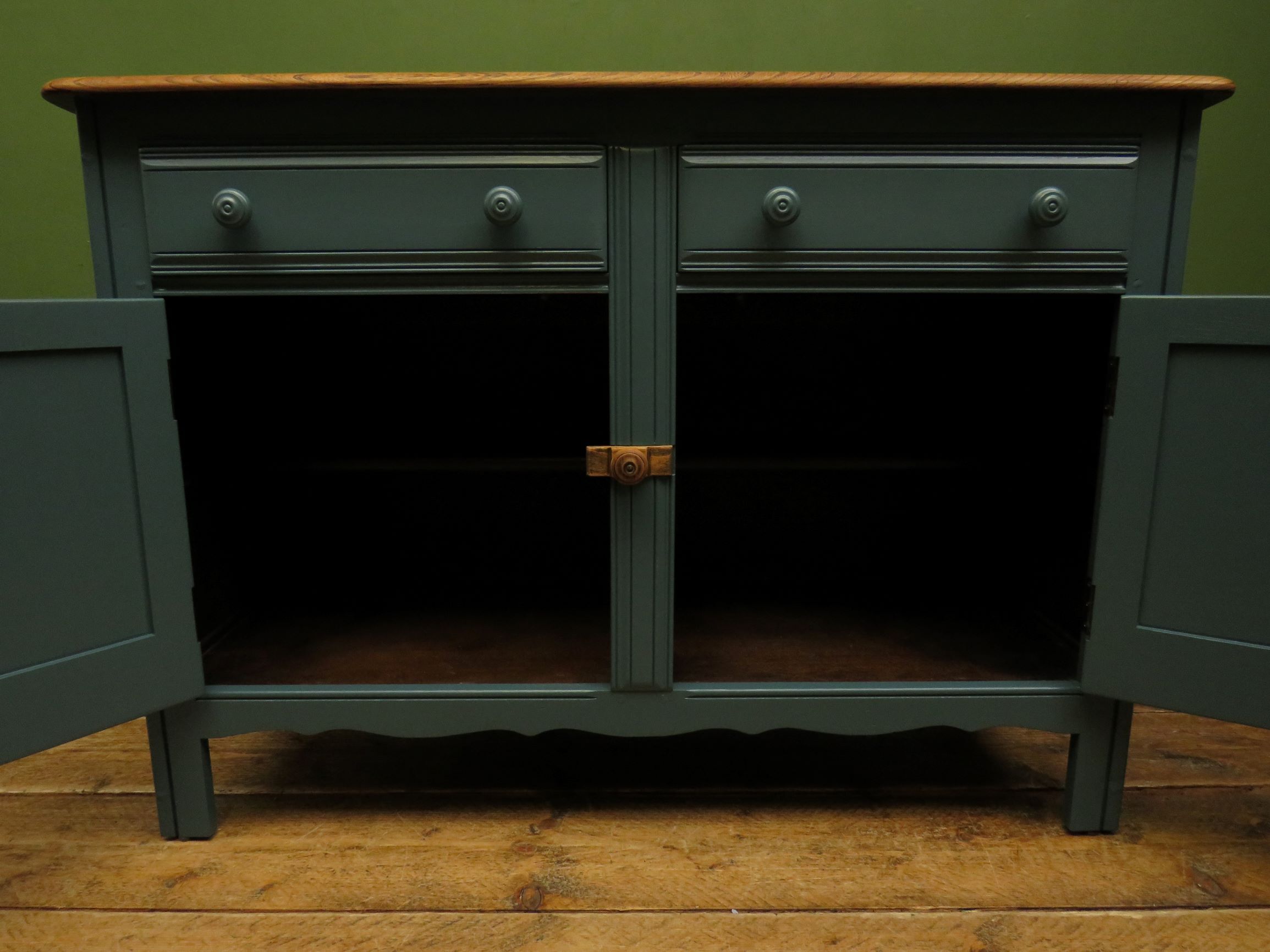 Buffet Ercol bleu vintage