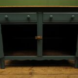 Vintage blue painted Ercol sideboard
