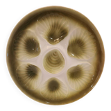 Set of 6 Moulin des Loups oyster plates