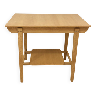 Drafting desk, from the 60s/70s, in solid oak