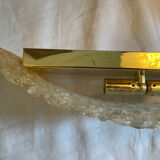 Worked glass wall lamp