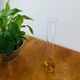 Vase bourgeon en verre à bulles