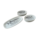 Fish service Gien 13 pieces