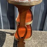 Coffee table, kidney-shaped, side table, marble top