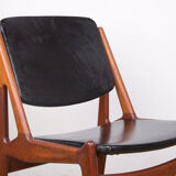 Suite of 4 chairs model "Ella" by Arne Vodder 1960