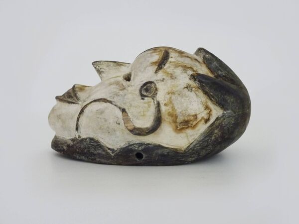 Masque facial Okua Idoma Nigéria. Art Premier. Art Africain. Années 70