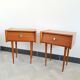 Pair of nightstands 50s