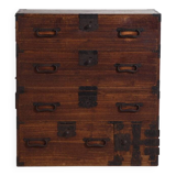 Old chest of drawers with small door – Meiji / Taishō period (c.1868-1926) #33