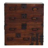 Old chest of drawers with small door – Meiji / Taishō period (c.1868-1926) #33