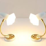 Lampes de table style milieu du siècle, France, années 1960.