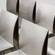 Postmodern Dining Set in Aluminum and Steel Belgium 1980s/90s