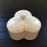 Porcelain clover sugar bowl