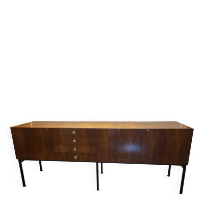 Buffet Roche Bobois design Alain Richard  en palissandre France 1960