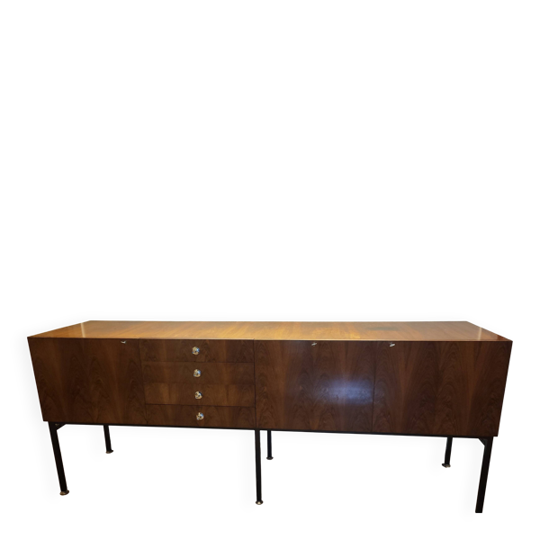 Buffet Roche Bobois design Alain Richard  en palissandre France 1960