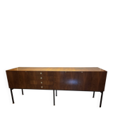 Roche Bobois sideboard designed by Alain Richard in rosewood, France 1960