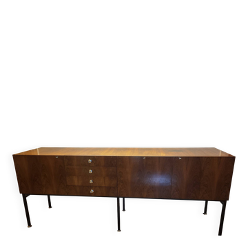 Buffet Roche Bobois design Alain Richard  en palissandre France 1960