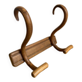 Double bistro hook in bent wood early twentieth century