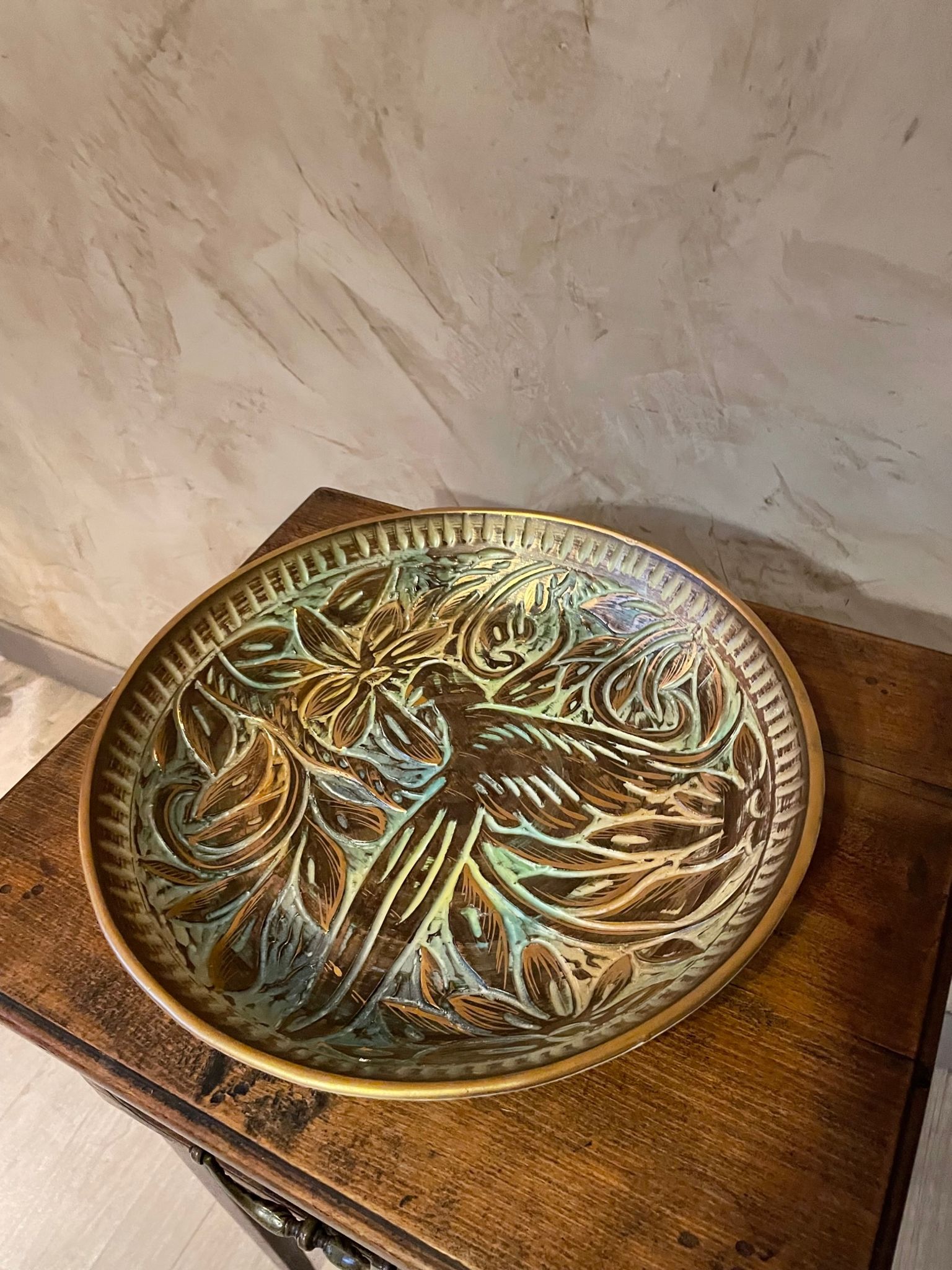 Plat céramique