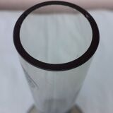 Single-stem glass vase