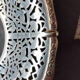 Italian design basket Alessi perforated stainless steel