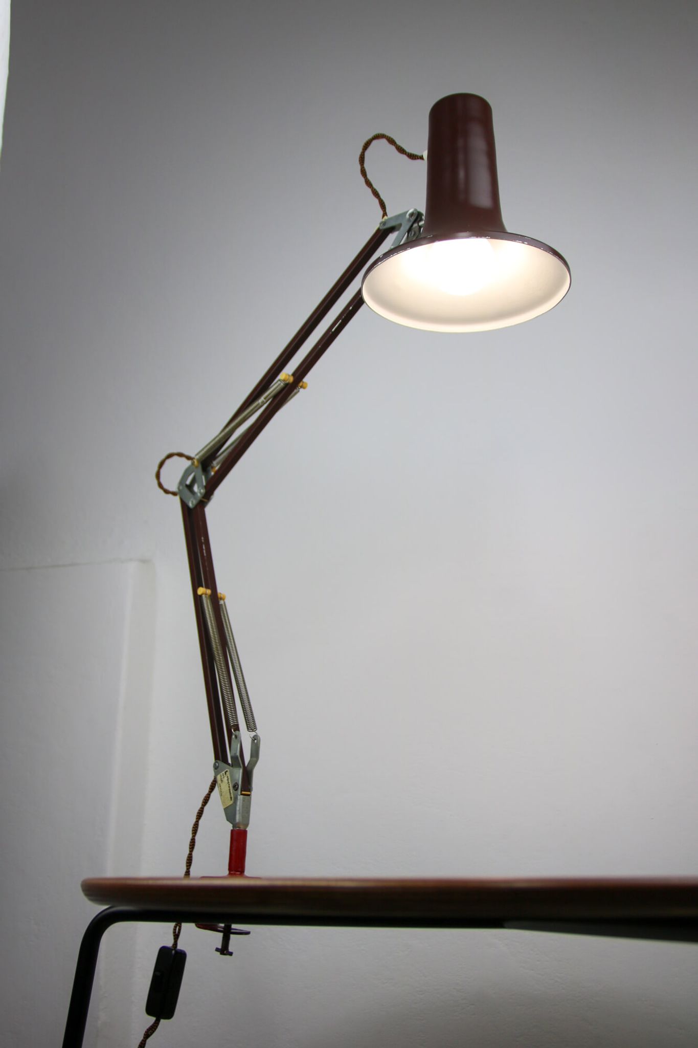 Lampe de table réglable Achitect par Sijaj, années 1970
