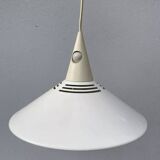 Pendant light 1980 white metal