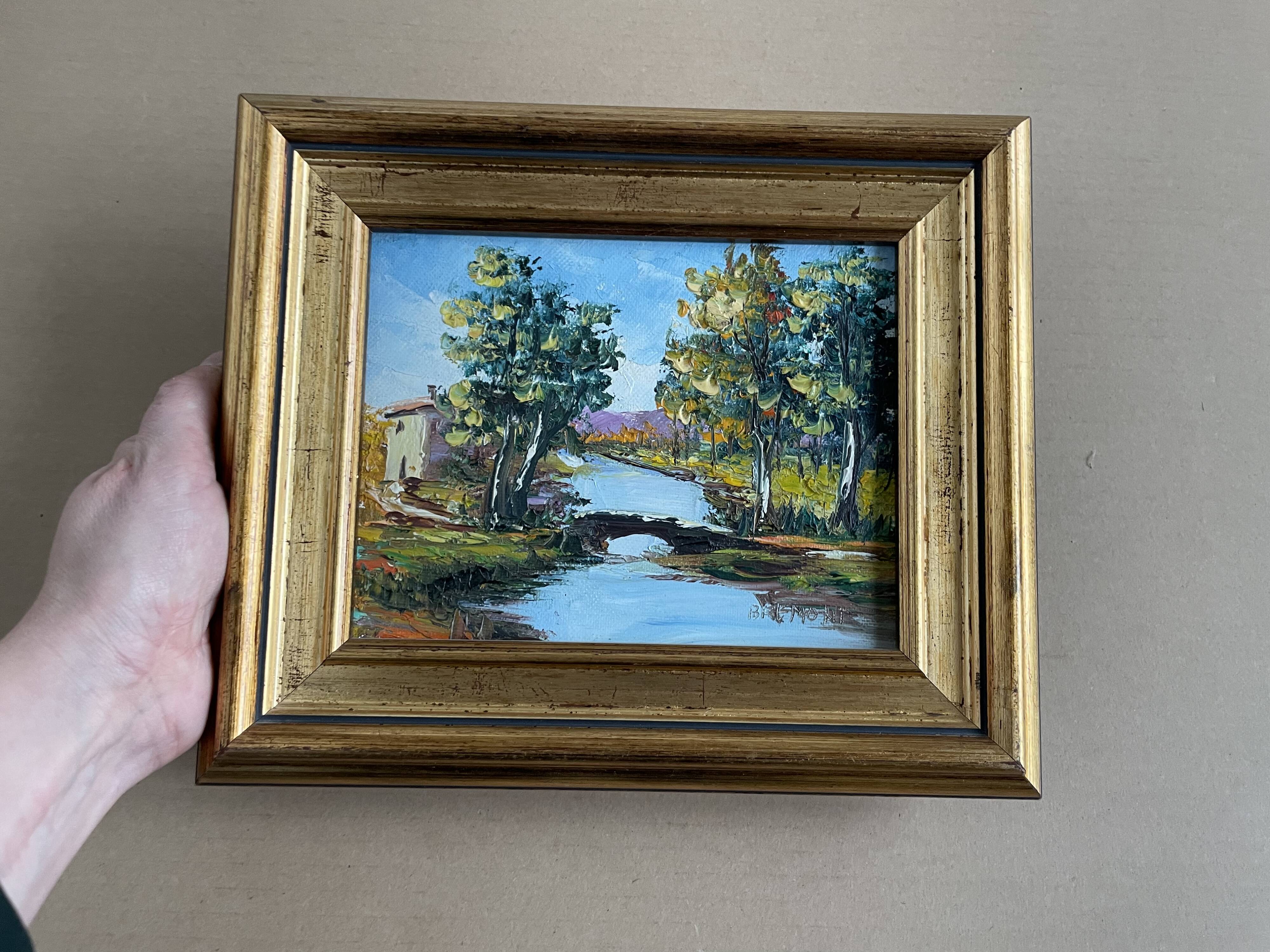 Petit tableau signé Bremont