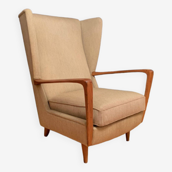 Winged armchair designed by Wilhelm Knoll, Germany, 1950s
