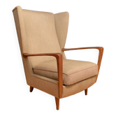 Winged armchair designed by Wilhelm Knoll, Germany, 1950s