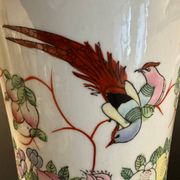 Vase en porcelaine émaillé XX siècle