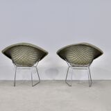 Diamond Chairs by Harry Bertoia for Knoll (1970s)