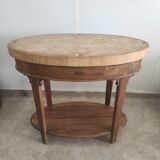 Solid wood block