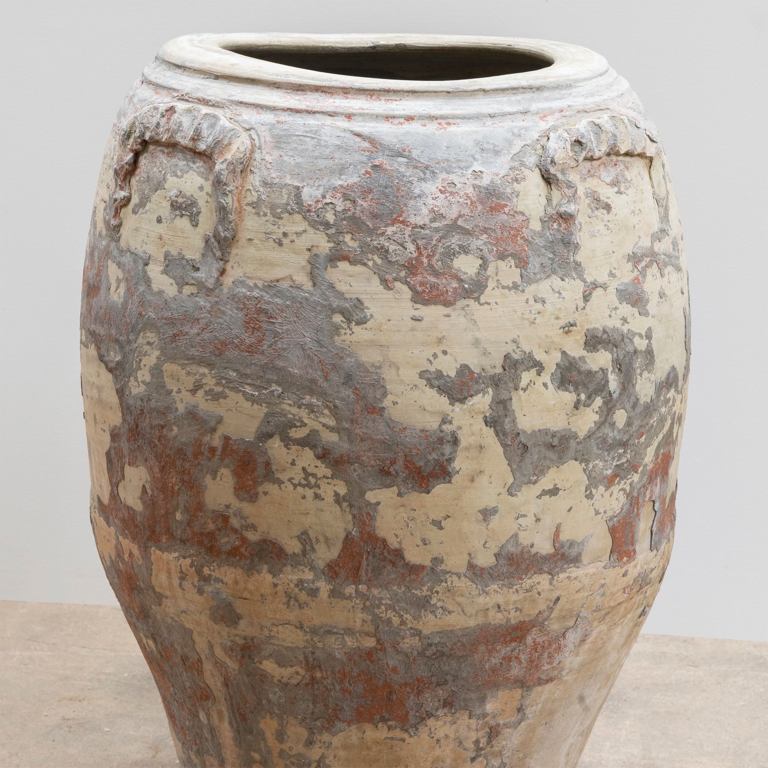 Antique terracotta jar