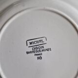 Set of 12 old flat plates
