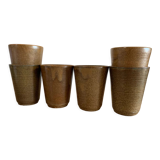 Lot 6 cups in gres digoin