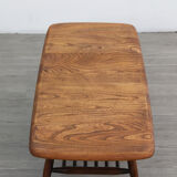 Table basse Ercol avec support de magazine