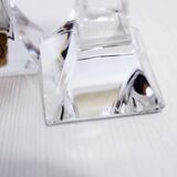 Pair of Nachtmann crystal candlesticks